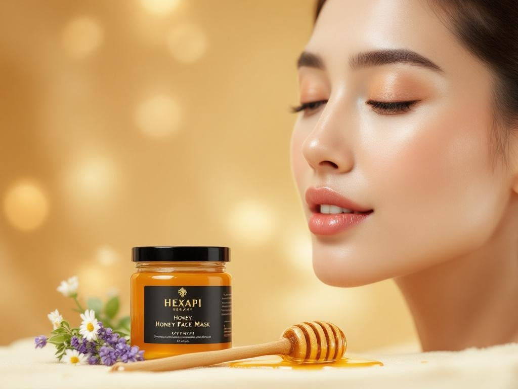 Hexapi Honey - How to Make a Honey Face Mask for Glowing Skin