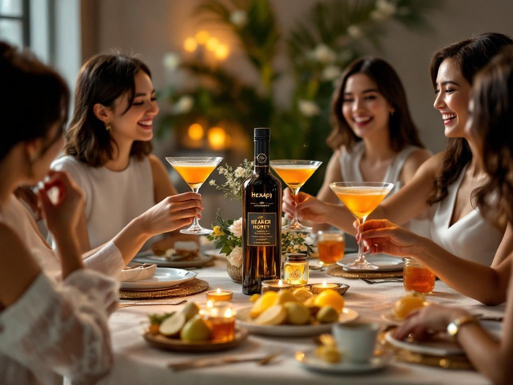 Hexapi Honey 20260316 - Baren Pear Cocktail A Honey-Infused Delight for Sophisticated Tastes
