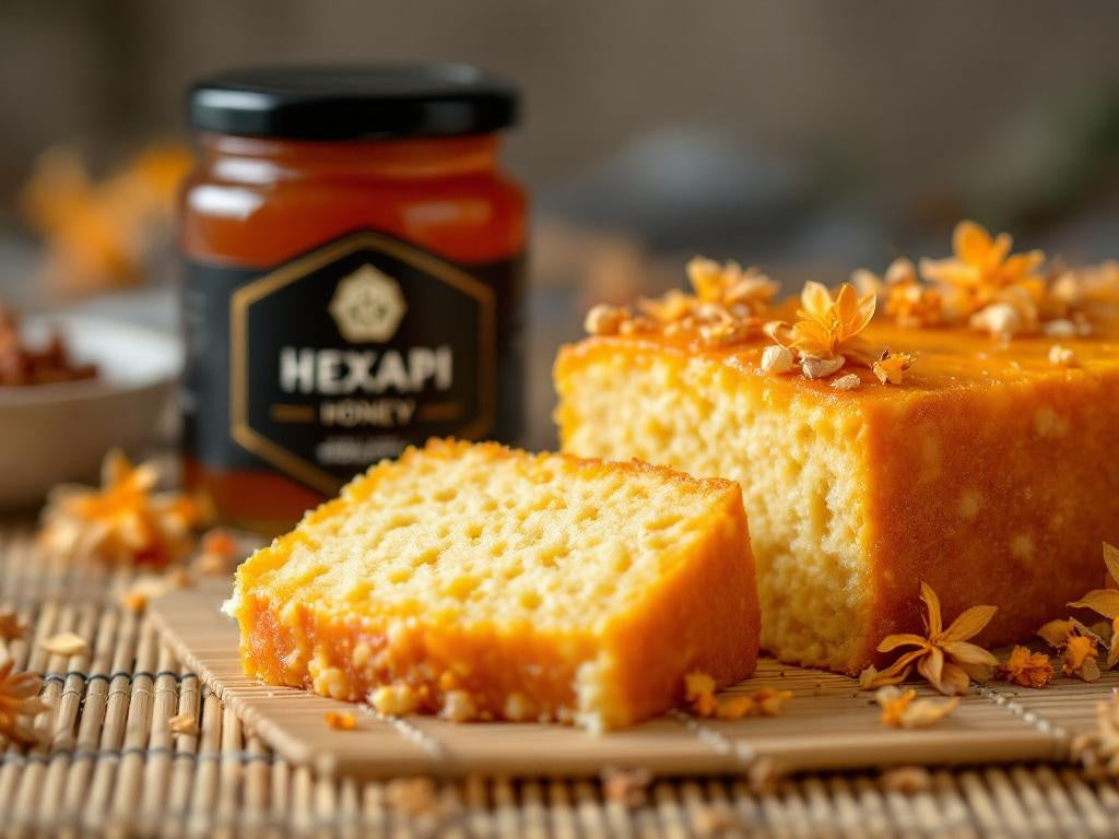 Hexapi Honey - Honey for Baking Sweet and Healthy Recipes