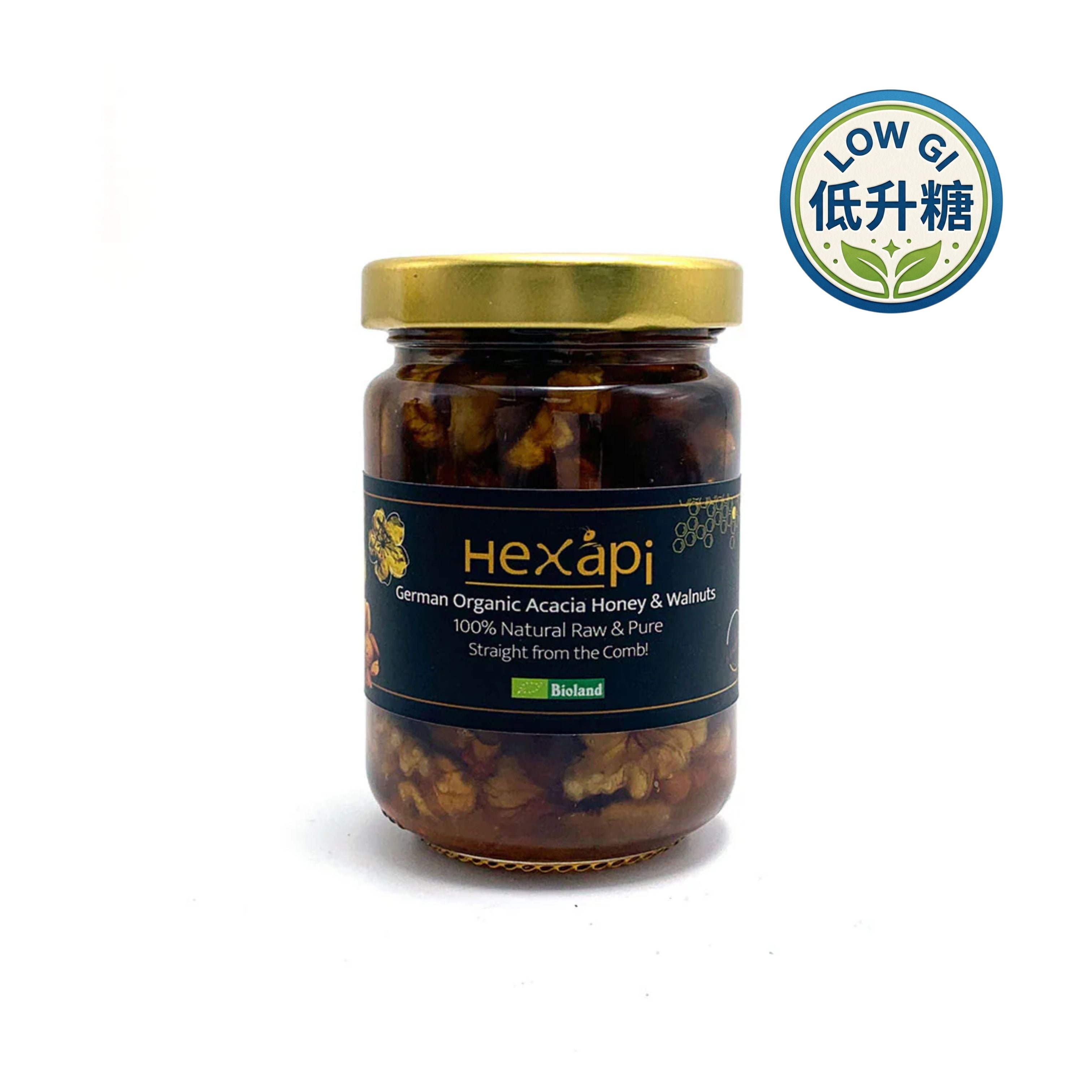 Acacia Honey with Walnuts