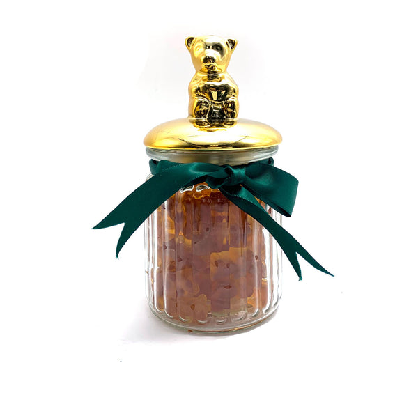 200g Golden Honey Bee Bear Gift Bottle fresh from Hexapi Honey in Germany | 新鮮來自德國的200克稀雅蜜黃金蜂蜜小熊軟糖 | 新鲜来自德国的200克稀雅蜜黄金蜂蜜小熊软糖
