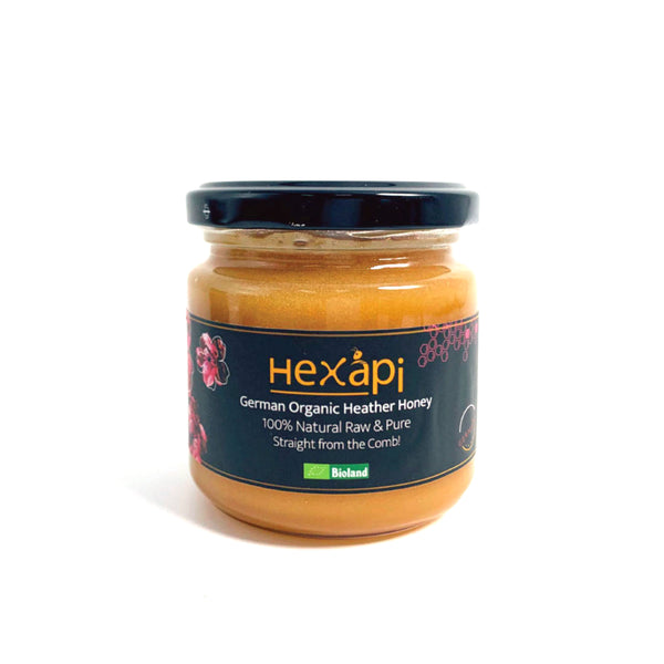 250g Heather Honey (100% Pure, Raw & Organic) fresh from Hexapi Honey in Germany | 新鮮來自德國的250克稀雅蜜呂訥堡灌木蜂蜜（100%純正、原生、有機）| 新鲜来自德国的250克稀雅蜜吕讷堡灌木蜂蜜（100%纯正、原生、有机）