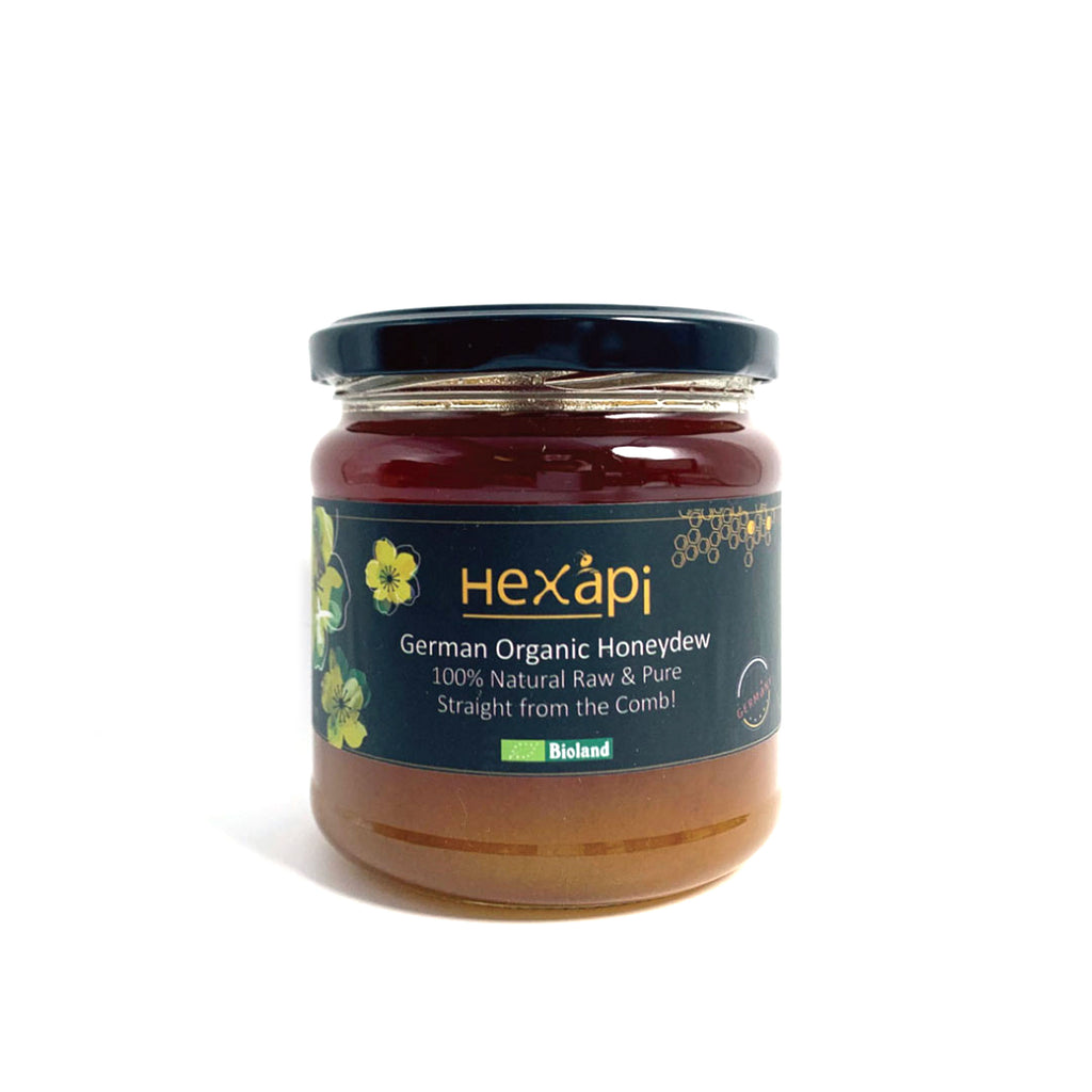 500g Honeydew Honey (100% Pure, Raw & Organic) fresh from Hexapi Honey in Germany | 新鮮來自德國的500克稀雅蜜蜂蜜露（100%統天然和有機）| 新鲜来自德国的500克稀雅蜜蜂蜜露 (100%统天然和有机)