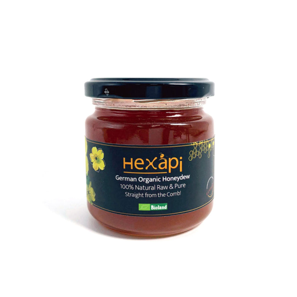250g Honeydew Honey (100% Pure, Raw & Organic) fresh from Hexapi Honey in Germany | 新鮮來自德國的250克稀雅蜜蜂蜜露（100%統天然和有機）| 新鲜来自德国的250克稀雅蜜蜂蜜露 (100%统天然和有机)